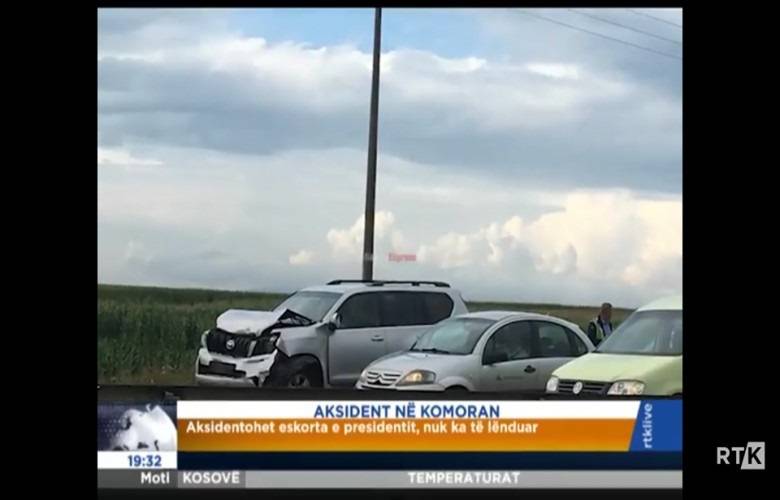 Komoran’da Trafik Kazasına Cumhurbaşkanlığı Eskortu Karıştı