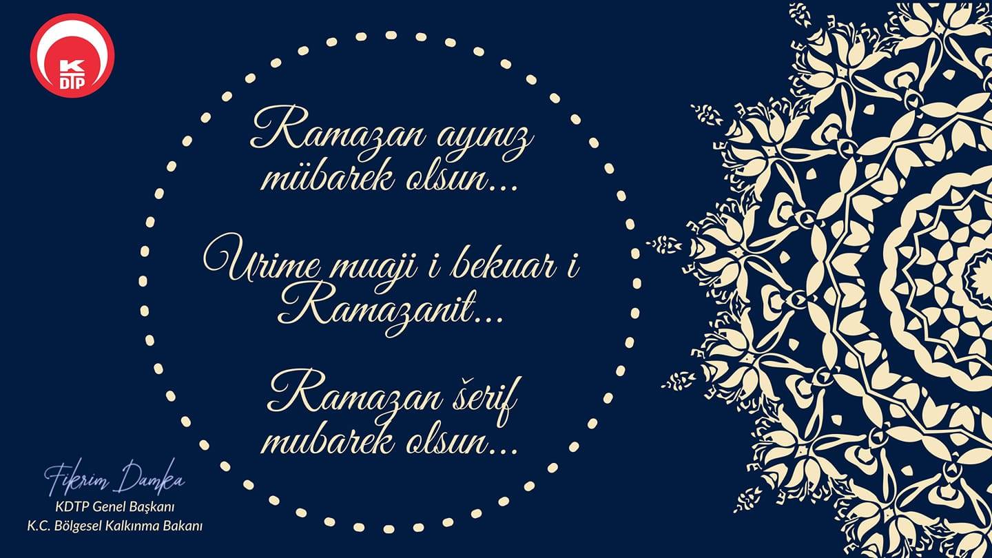 Fikrim Damka’dan Ramazan Kutlaması