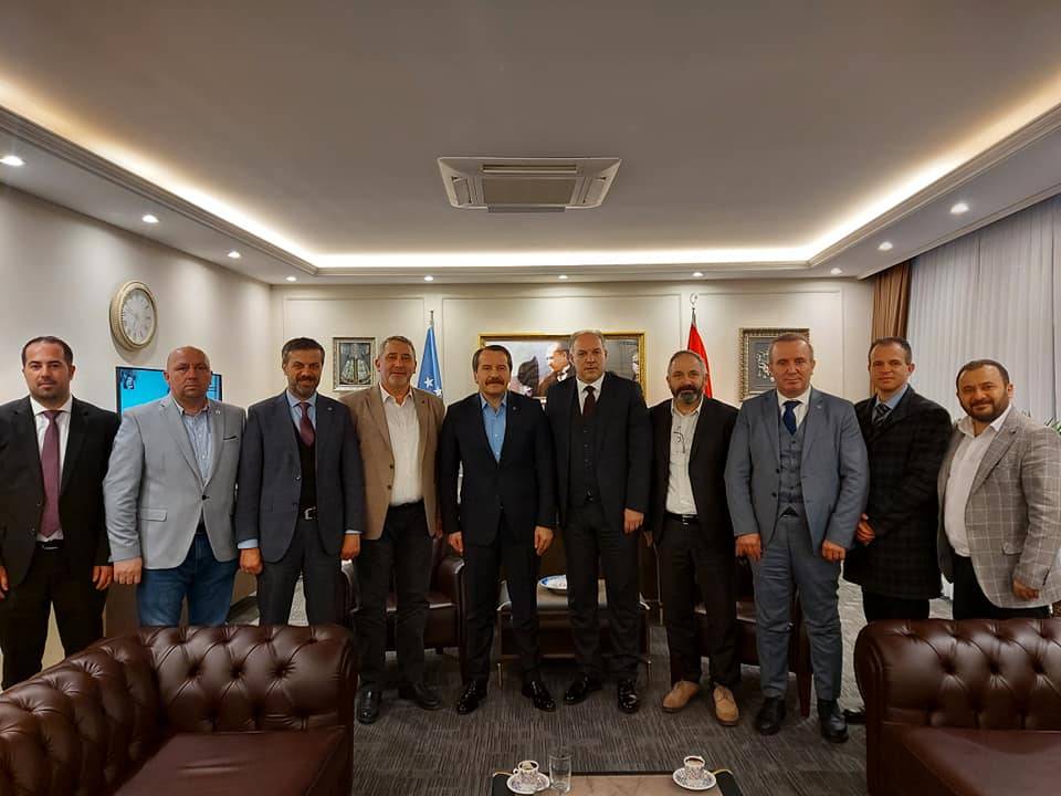 Memur-Sen Başkanı Ali Yalçın KDTP’yi Ziyaret Etti