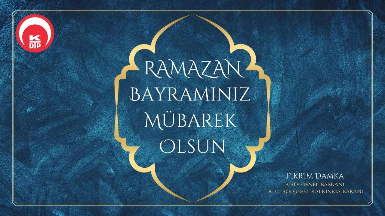 KDTP Başkanı Damka’dan Bayram Mesajı