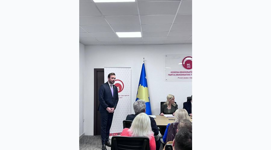 Kosova Demokratik Türk Partisi Prizren Şubesi’nin Olağan Meclis Toplantısı Gerçekleştirildi