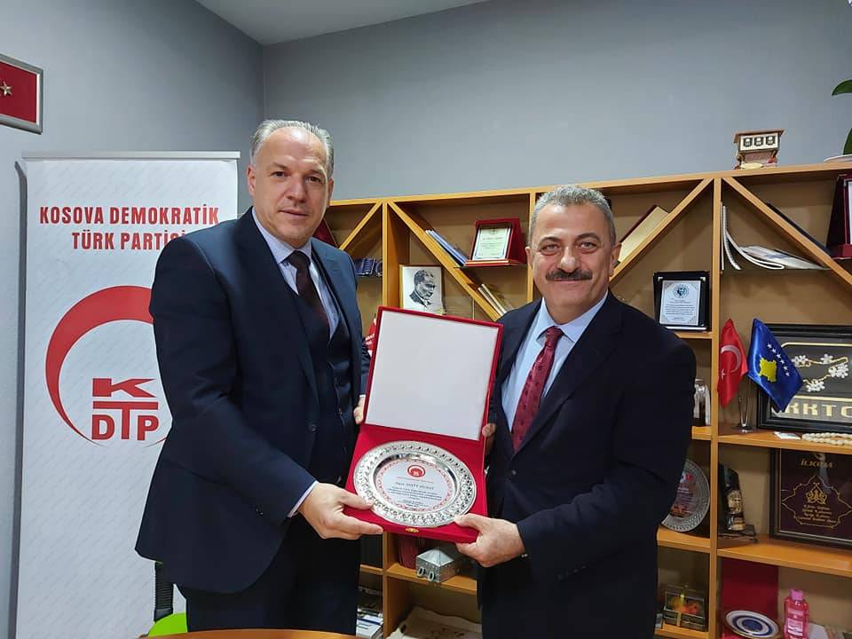 YTB Başkan Yardımcısı Sayit Yusuf KDTP’yi Ziyaret Etti