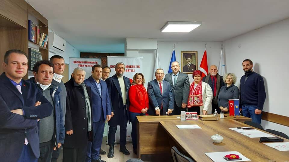 Trakya Üniversitesi Heyeti KDTP’yi Ziyaret Etti