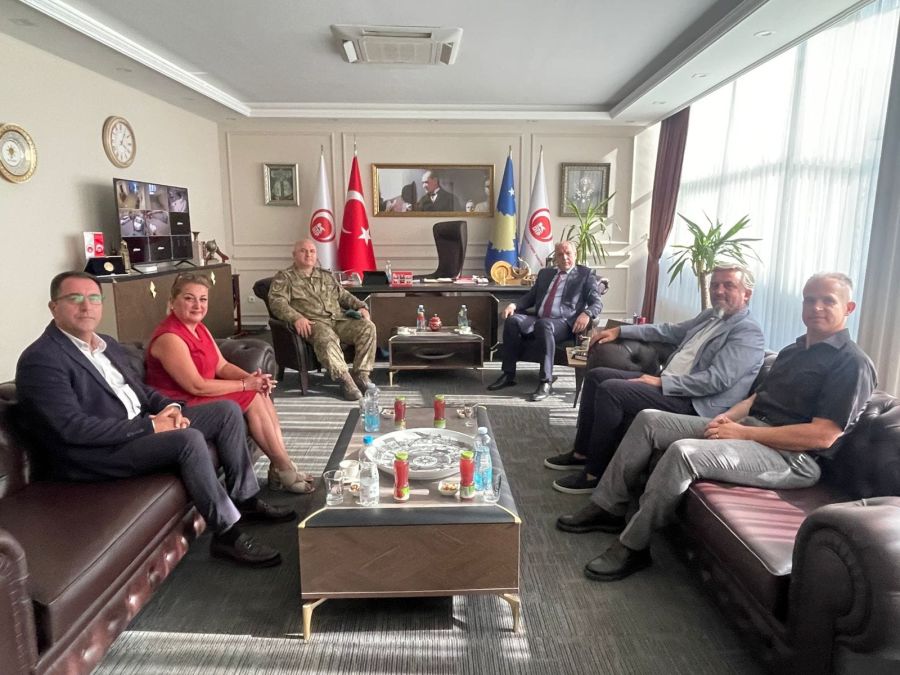 Albay Zafer Sağlam KDTP Yetkilileriyle Görüştü