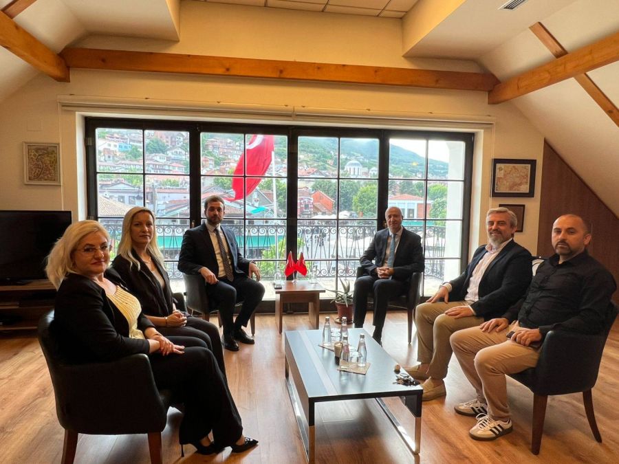 KDTP Prizren Şubesinden Başkonsolos Celal Doğan’a Ziyaret