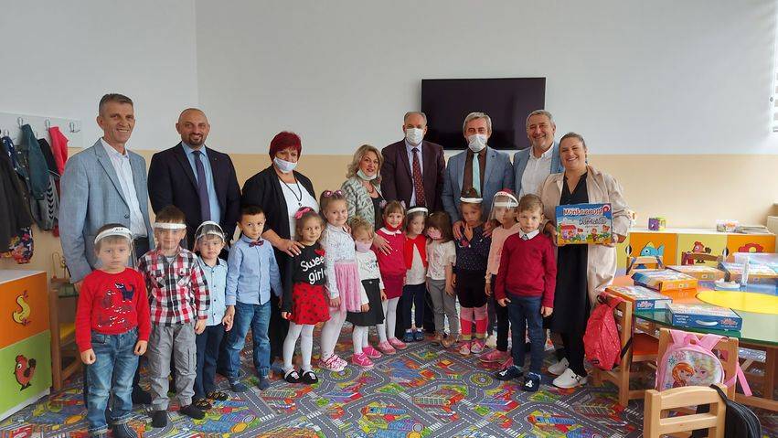 Eğitim Setleriyle Anasınıfı Öğrencileri Sevindirildi