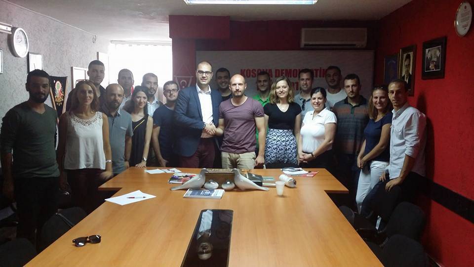 KDTP Prizren Şubesi Gençlik Kolları Başkanı Sezer Hoti