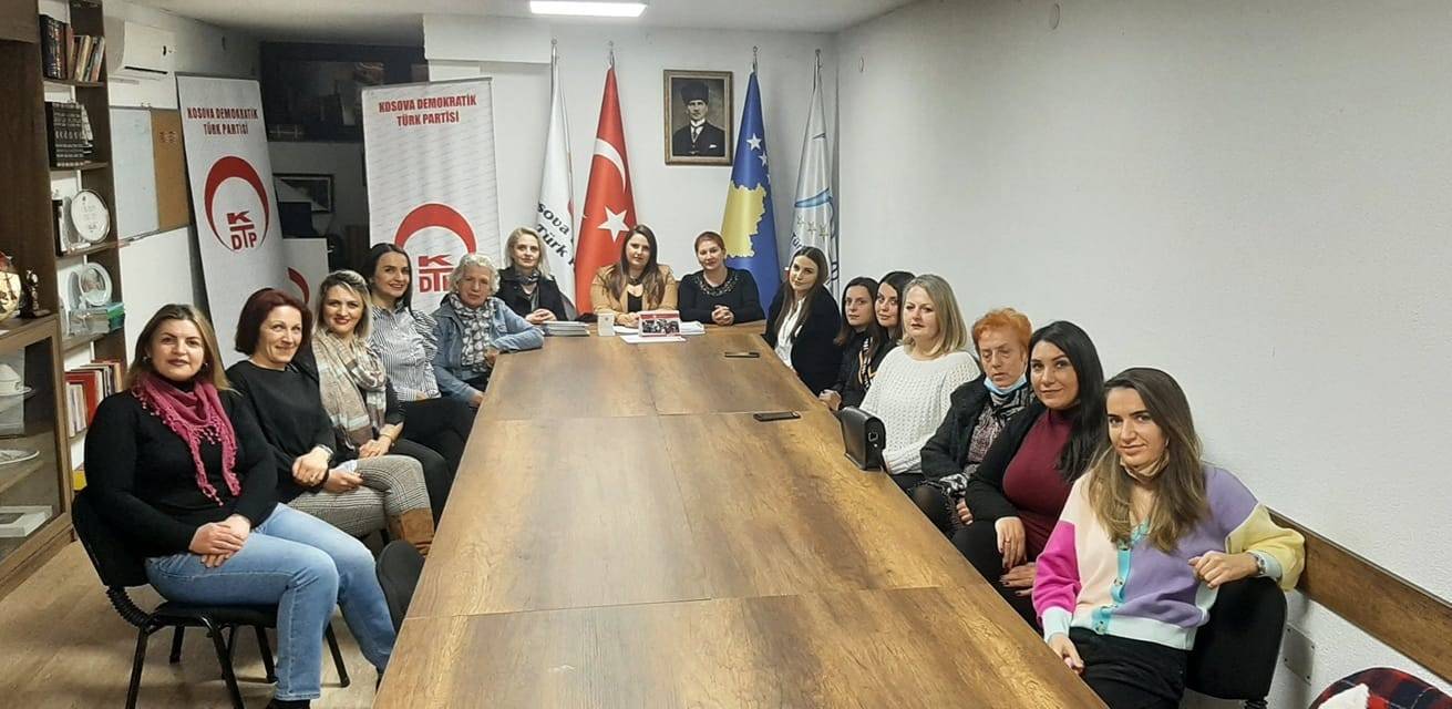 KDTP Prizren Şubesi Kadın Kolları Yönetiminde Değişiklik