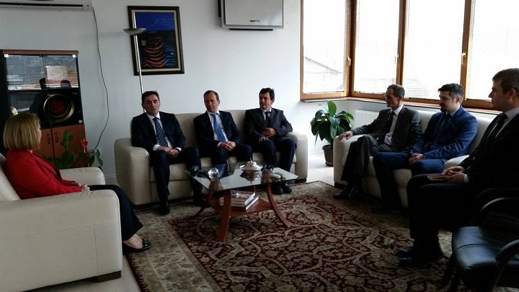 KDTP'den Büyükelçiye Destek Ziyareti
