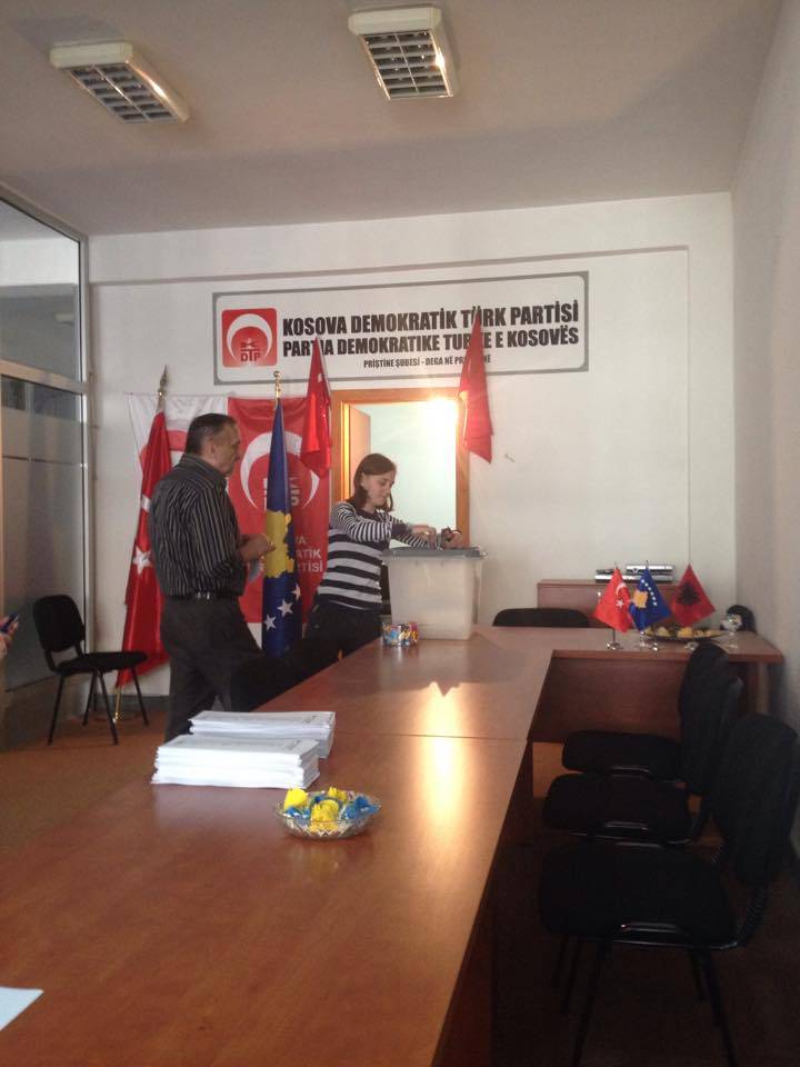 KDTP Priştine Şubesinde Seçimler Başladı