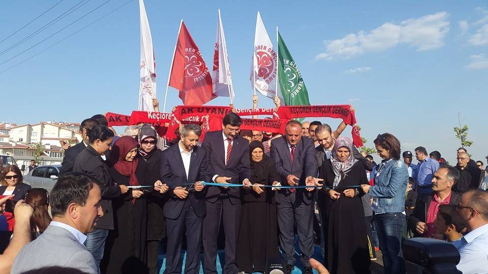 Arif Bütüç Keçiören'de Park Açılışına Katıldı