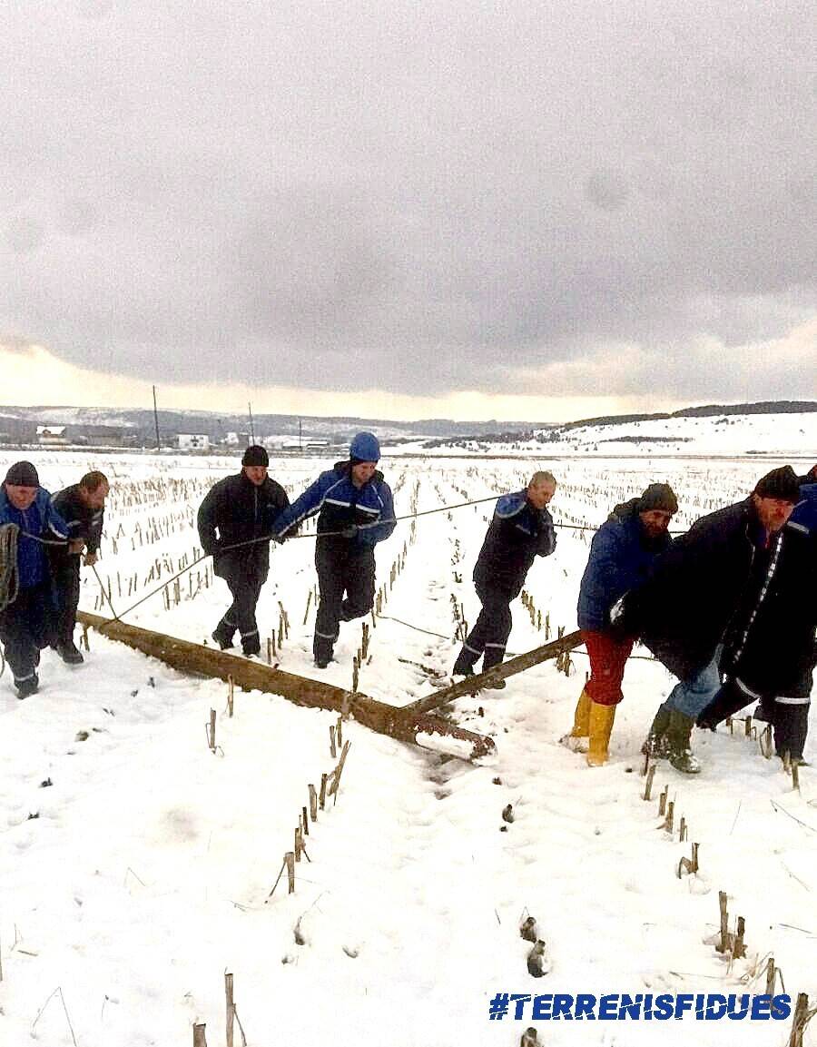 550 İşçi Sahada Çalışıyor