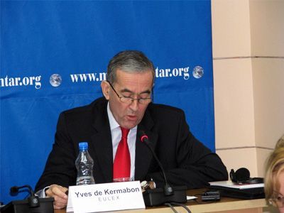 Kermabon, Üst Düzey Sırp Yetkililerle Görüşüyor
