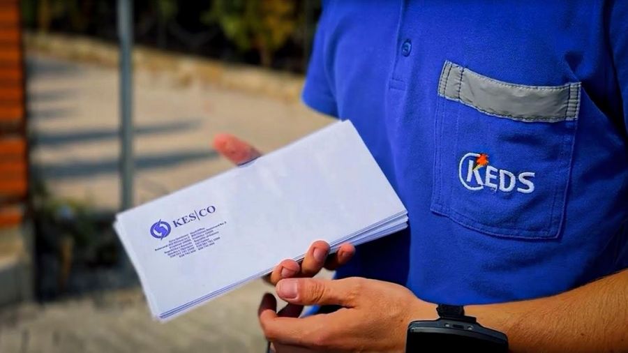KESCO, Elektrik Faturalarını Zarflarda Dağıtıyor