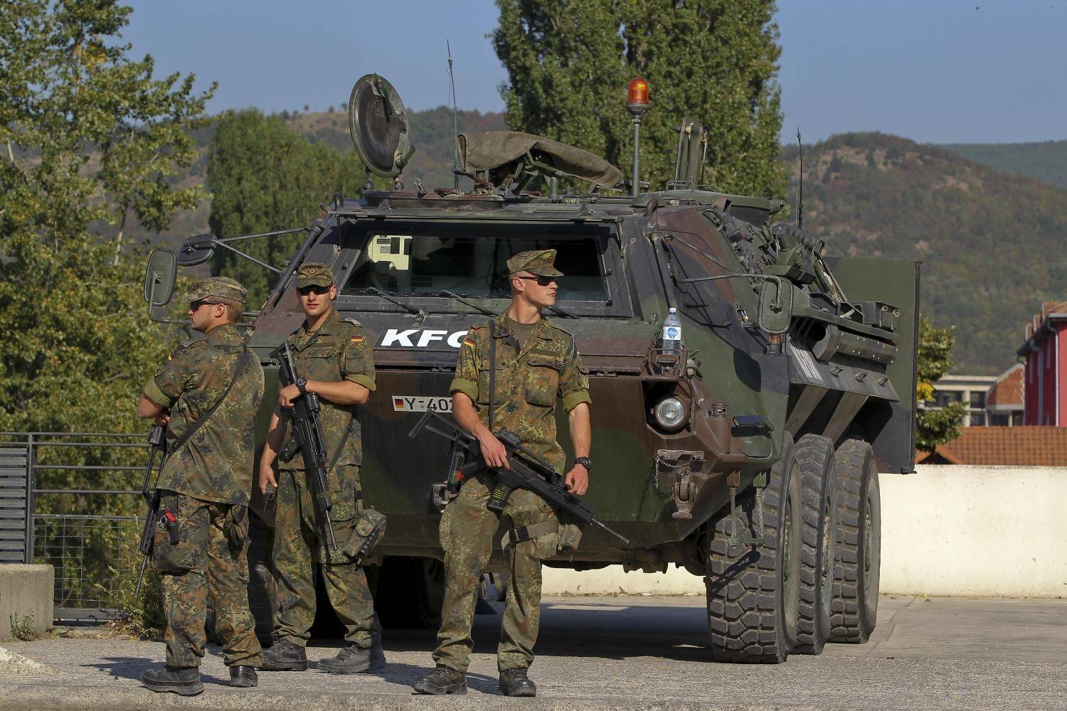 KFOR, Tatbikat İçin Kosova’da Asker Sayısını Arttırıyor