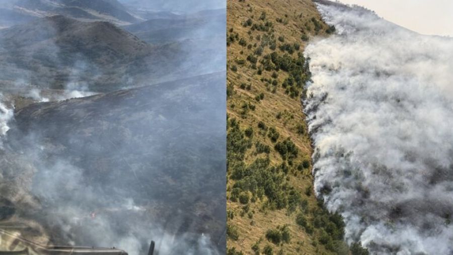 KFOR, Kosova ve Arnavutluk’taki Yangınların Söndürülmesine Yardım Ediyor