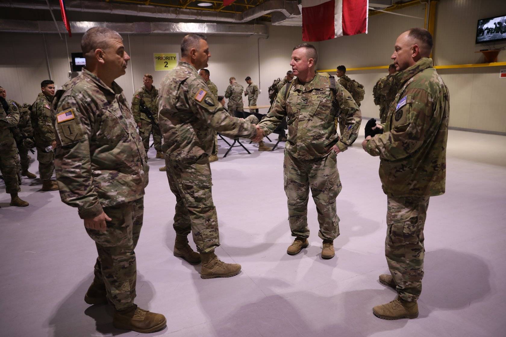 Amerika’dan Ülkemize Yeni Bir Grup Asker Geldi