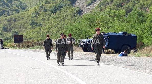 KFOR Birimleri, Ülkenin Kuzeyindeki Tarafsız Bölgeye Ulaştı