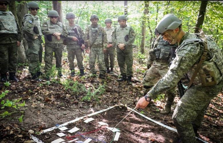 KGG Komutanı, KGG ve Iowa Muhafızlarının Ortak Tatbikatını Denetledi