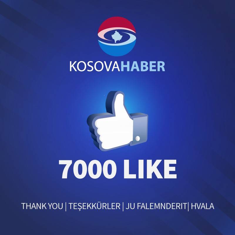Kosovahaberi Facebook’tan 7.000 Kişi Takip Ediyor