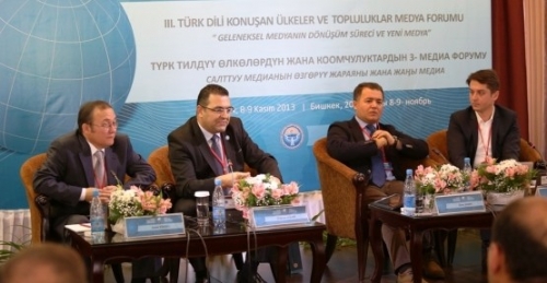 Kırgızistan'da '3. Türk Dili Konuşan Ülkeler Medya Forumu' Sona Erdi