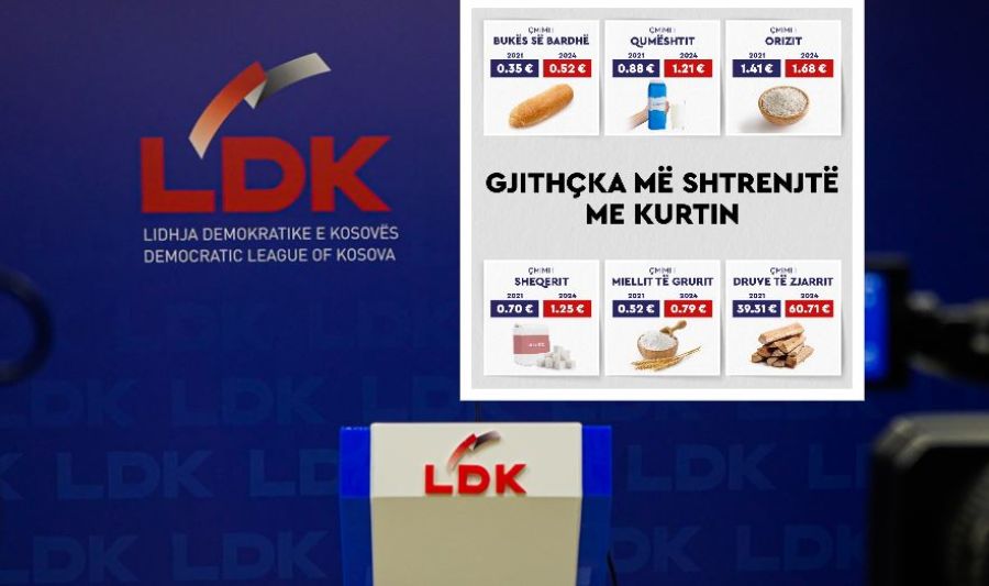 LDK, Temel Ürünlerin Fiyatlarını Yayınladı