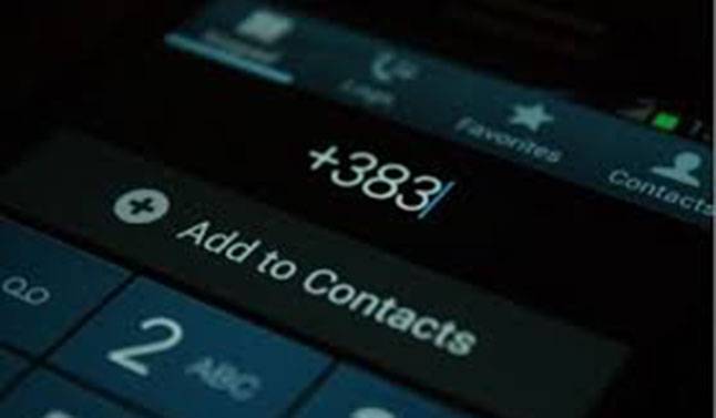 15 Aralık'tan Kosova Telefon Kodu +383