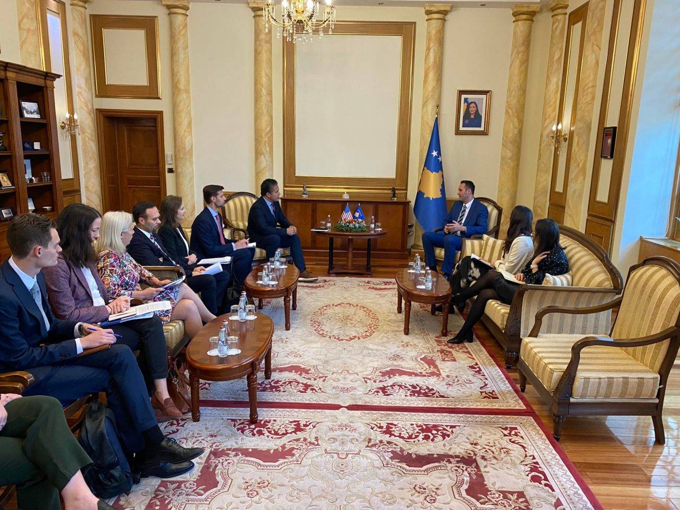 Konjufca, ABD’nin Kosova’ya Desteği İçin Teşekkür Etti