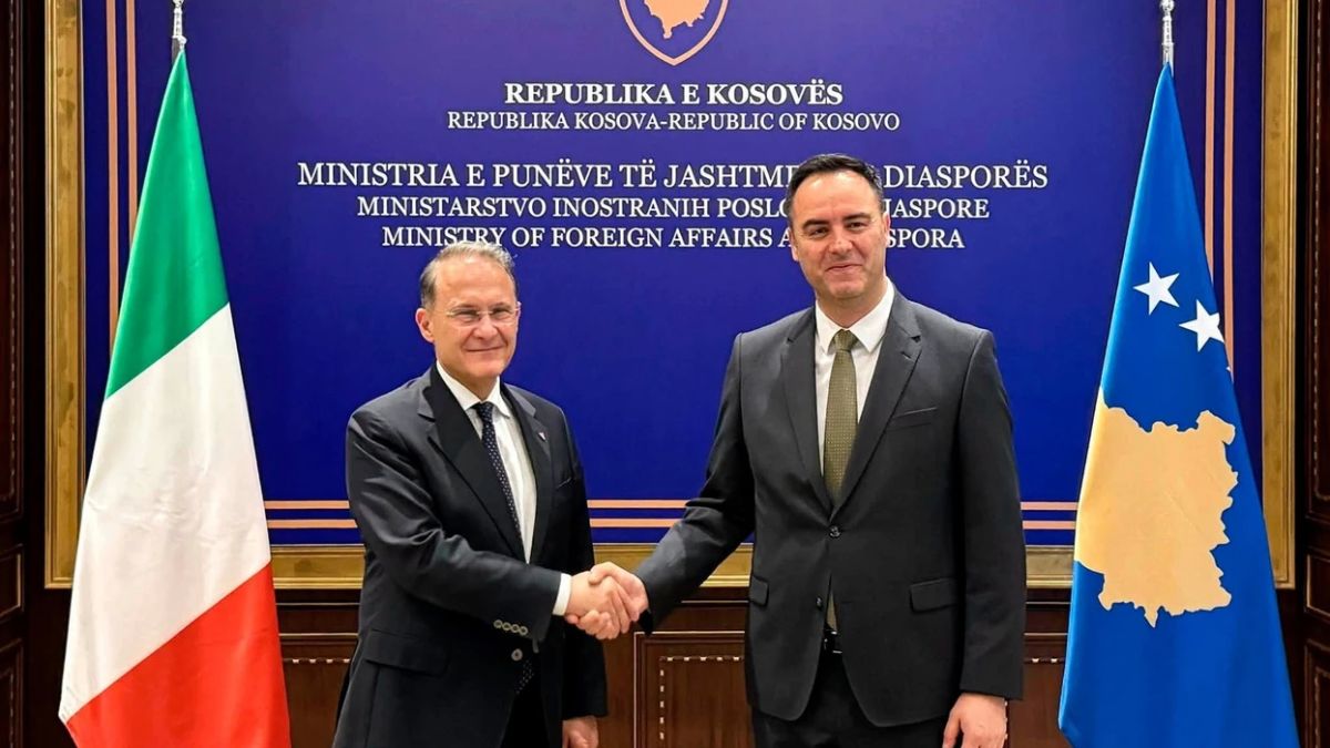 Kosova ve İtalya, AB, NATO ve Ekonomik İş Birliğini Görüştü