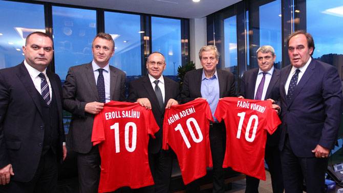 Kosova Futbol Federasyonu'ndan Tff'ye Ziyaret