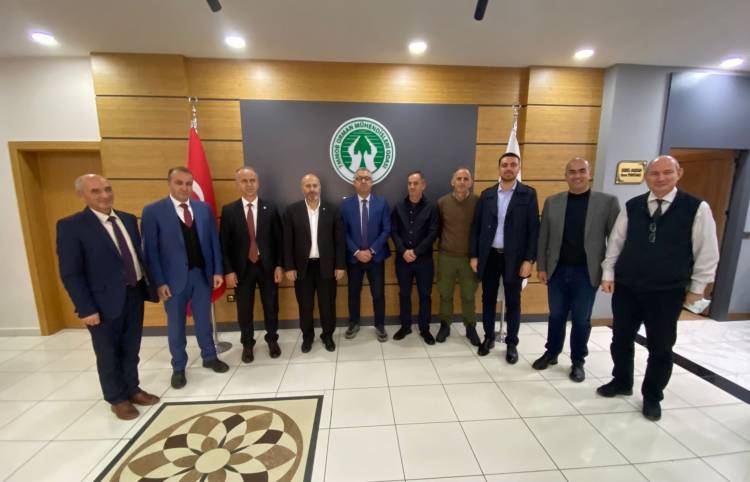 Kosova Heyeti’nden Anlamlı Orman Mühendisler Odası Ziyareti