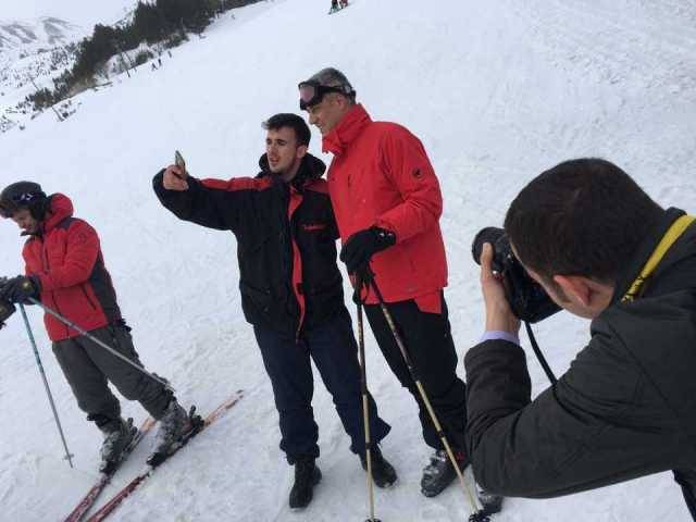 Cumhurbaşkanı Thaçi Brezoviça'da Stres Attı