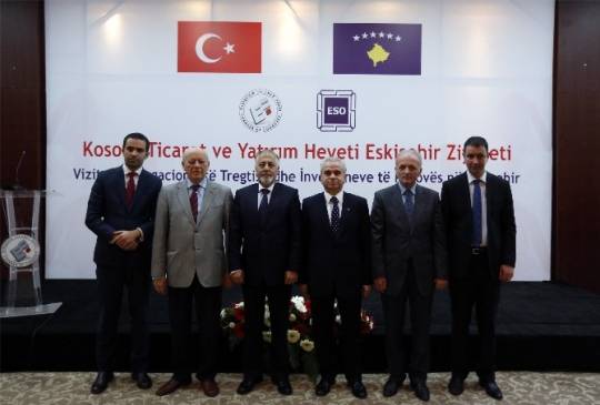 Kosovalı İş Adamları Eskişehir Ziyaretinde