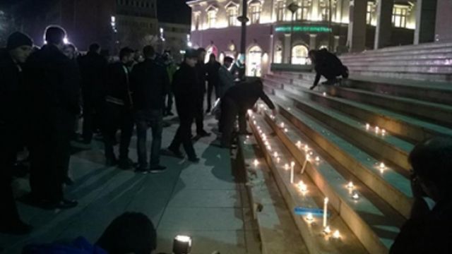 Ukrayna'da Hayatını Kaybedenler Kosova'da Anıldı
