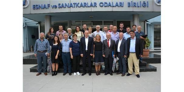 Kosova Heyeti AESOB'u Ziyaret Etti