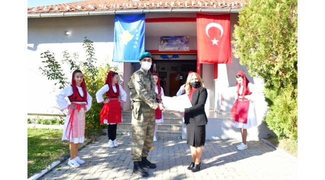 Mehmetçik’ten Küçük Kruşa Okuluna Destek