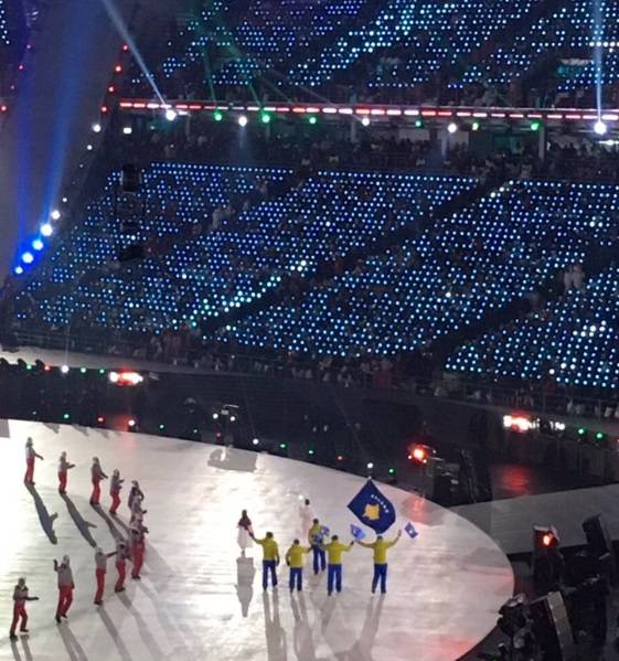 Thaçi’nin Kış Olimpiyat Oyunlarında Duygulu Anları
