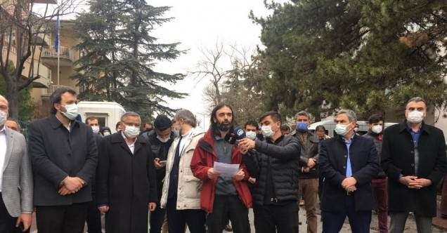 Kosova Ankara Büyükelçiliği Önünde Kudüs Protestosu