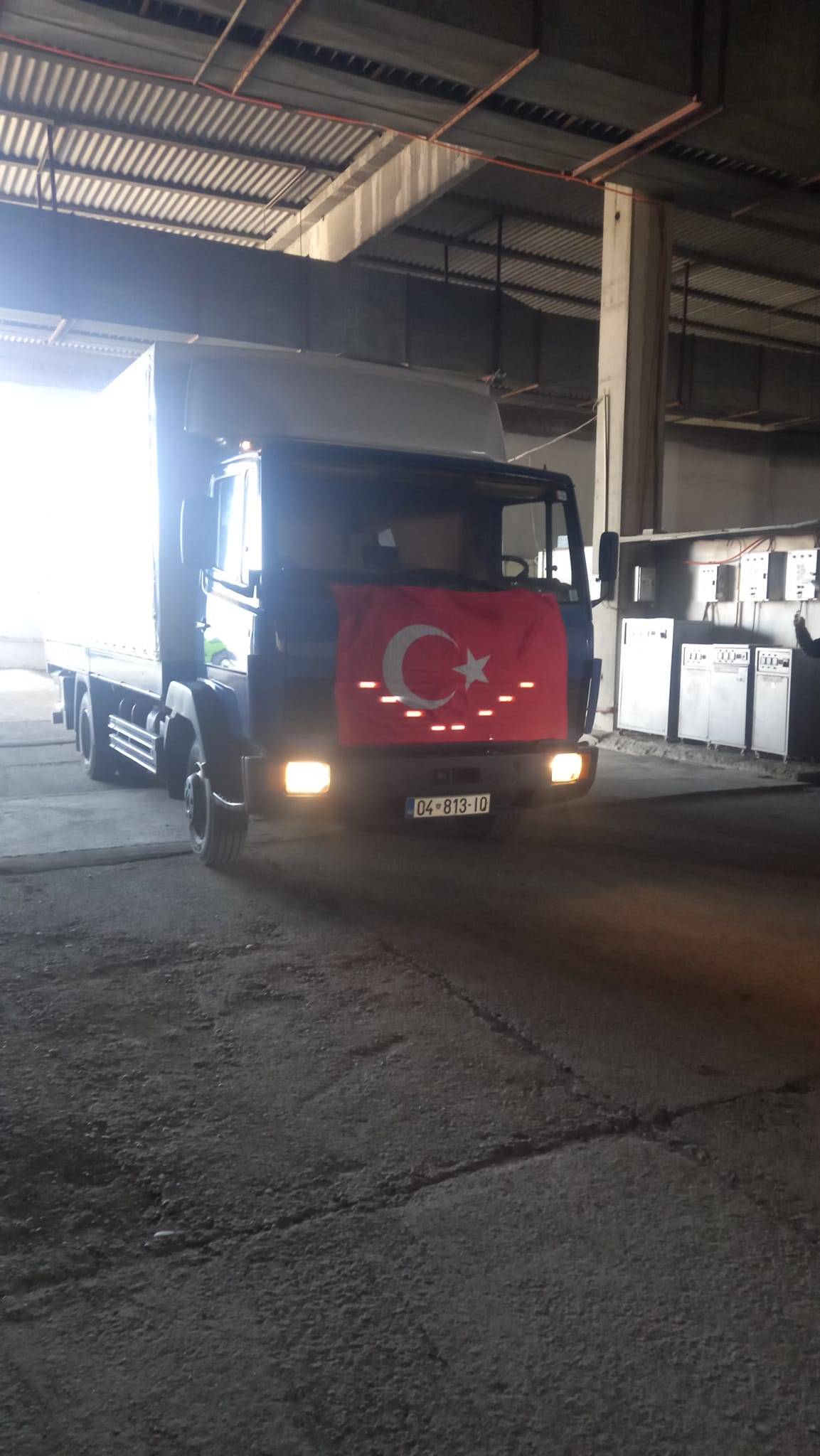 Mamuşa’dan 2 Tır Yardım Gönderildi