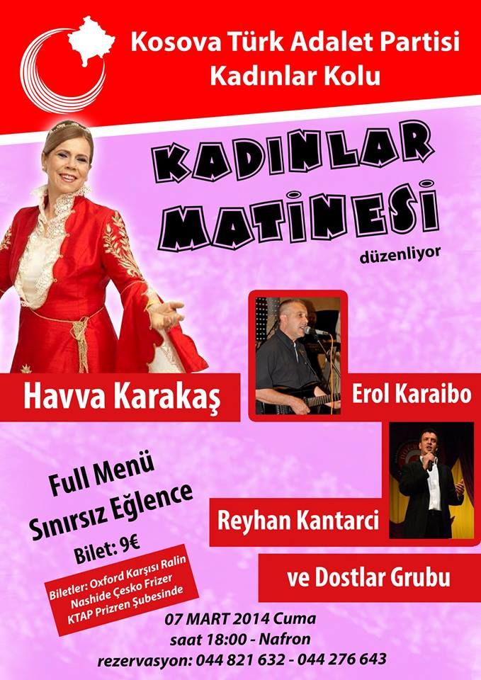 8 Mart İçin KDTP ve KTAP'den Yoğun Etkinlikler