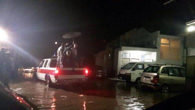 Priştine'de Dün ve Dün Akşam Şiddetli Yağmur