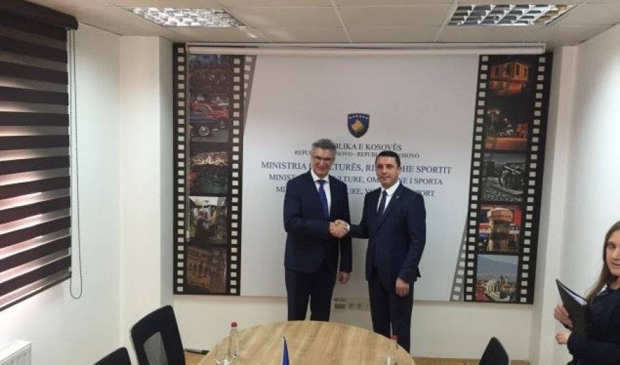 Maltalı Bakan Prizren’de Temaslarda Bulundu