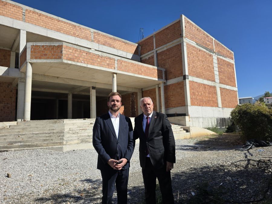 Prizren’de Türk Kültür Merkezi İnşaatı Hızla Sürüyor
