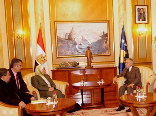 Krasniqi Kosova'nın Tanınması İçin Mısır'dan Destek İstedi