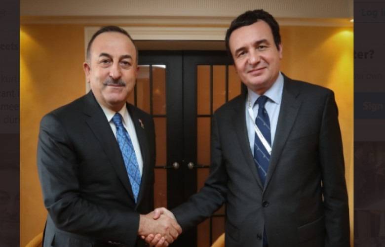 Kurti,  Çavuşoğlu ile Görüştü