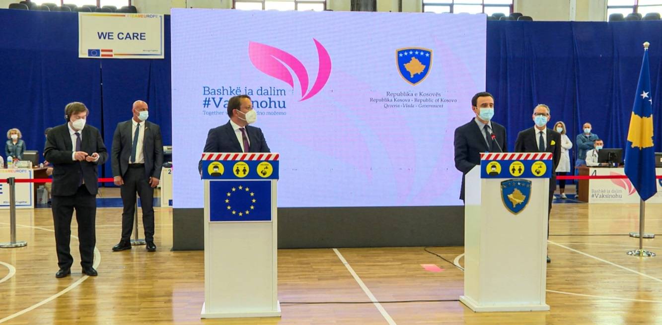 Pfizer / Biontech'ten Kosova’ya Yaklaşık 100 bin Aşı