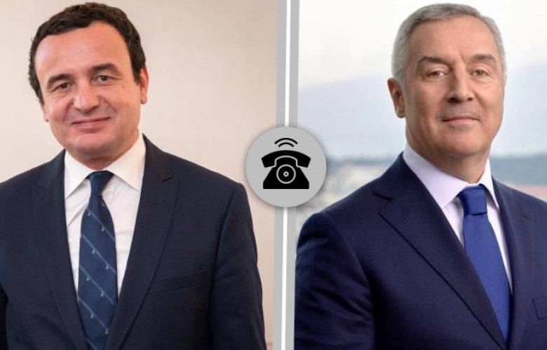 Kurti, Djukanoviç’le Telefon Görüşmesi Gerçekleştirdi