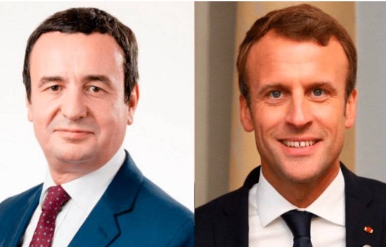 Kurti-Macron Görüşmesi,  Çarşamba Saat 19:30’da Elysee Sarayında