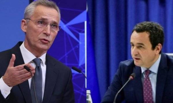 Stoltenberg, Kurti ve Vuçiç ile Bugün Görüşecek