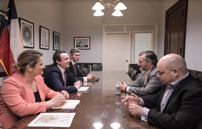Başbakan Kurti, Senatör Cruz ve Kongre Üyesi Jones ile Bir Araya Geldi